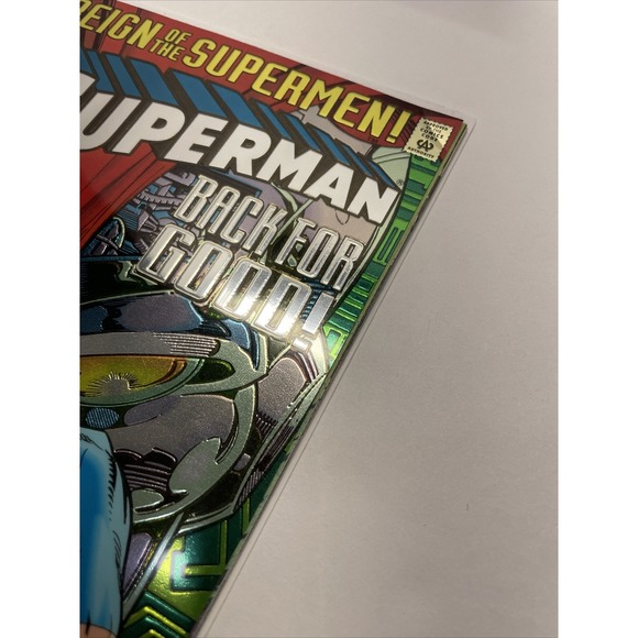 DC Comics Reign of The Supermen! Superman Back for Good #82 1993 | - Picture 6 of 11